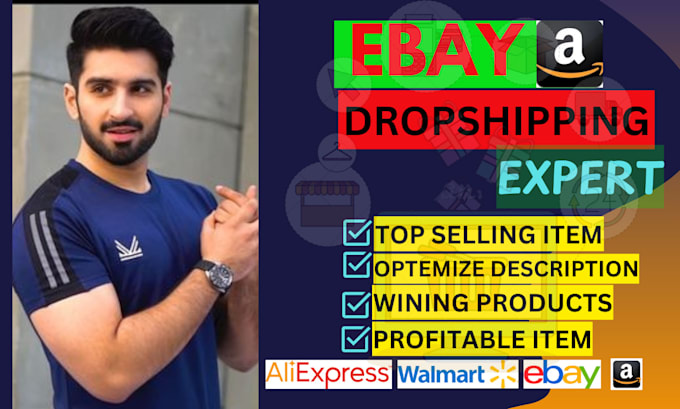 Gig Preview - Do ebay 2 step dropshipping a to z