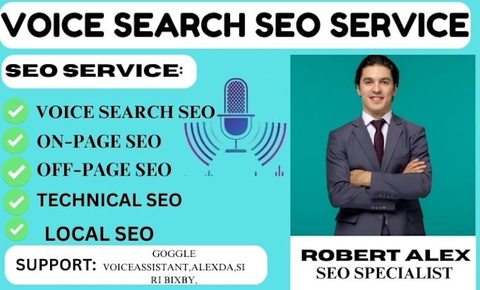 Gig Preview - Optimise website for voice search SEO to rank first on siri alexda and goggle