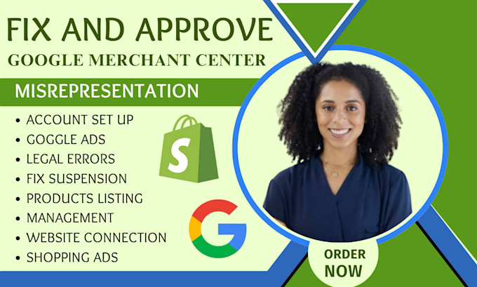 Gig Preview - Manage shopping ads campaign, google analytics and fix merchant center and gmb