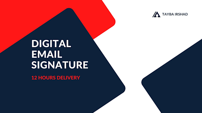 Bestseller - design clickable email signature in 2 hours