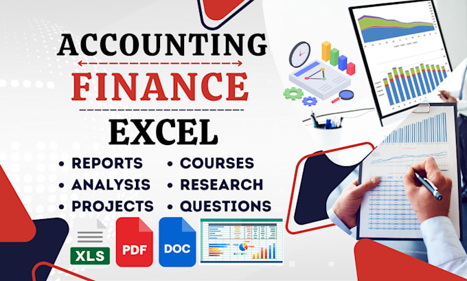 Gig Preview - Do accounting and finance assignments, financial analysis reports, excel model