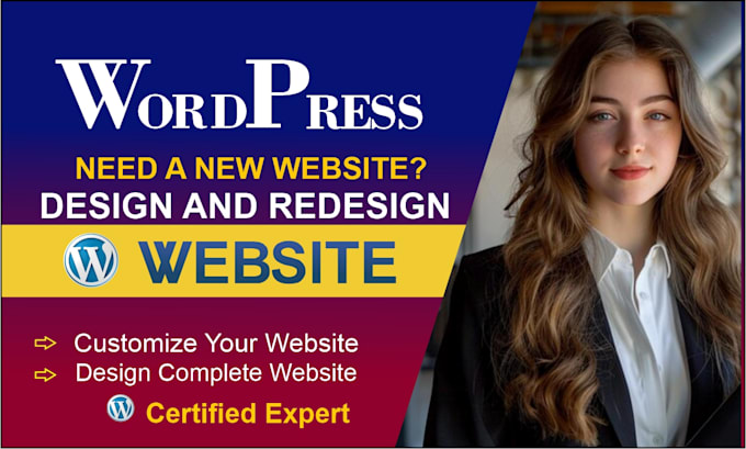 Bestseller - do resposive wordpress website design re design with elemantor in 24 hours