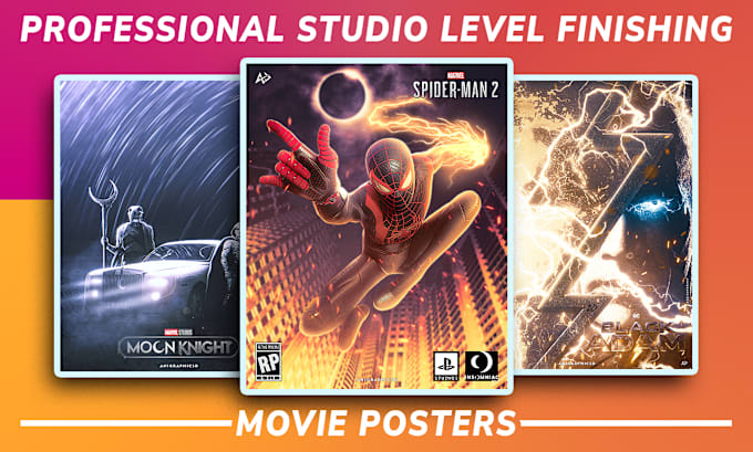 Bestseller - make professional movie posters with studio level finishing