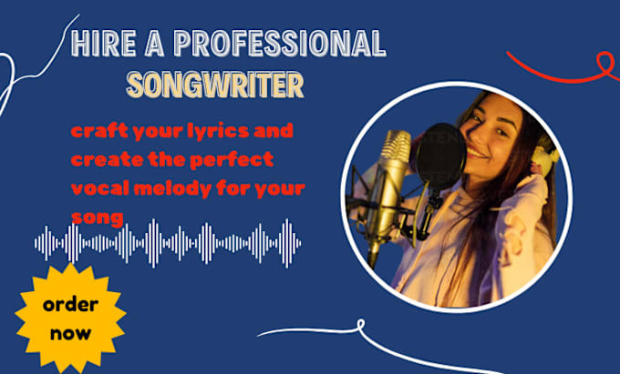 Gig Preview - Craft your lyrics, gospel melody worship song, children holiday song