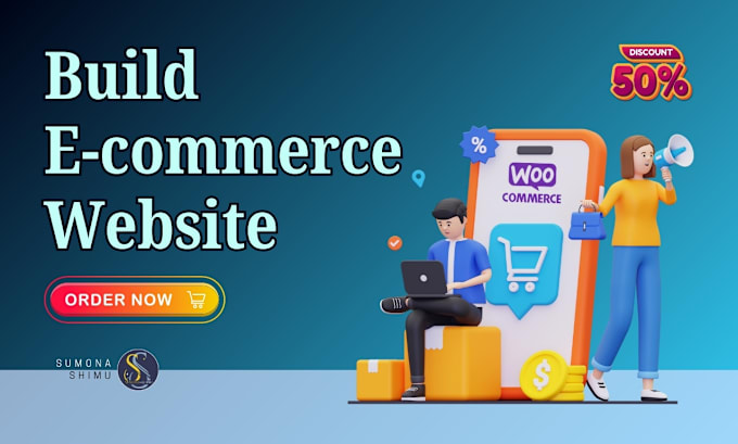 Gig Preview - Develop ecommerce website by woocommerce