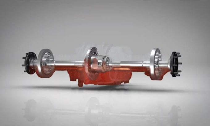 Gig Preview - Industrial engine autocad 3d animation product video artwork