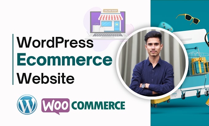 Gig Preview - Create ecommerce website using wordpress woocommerce online store