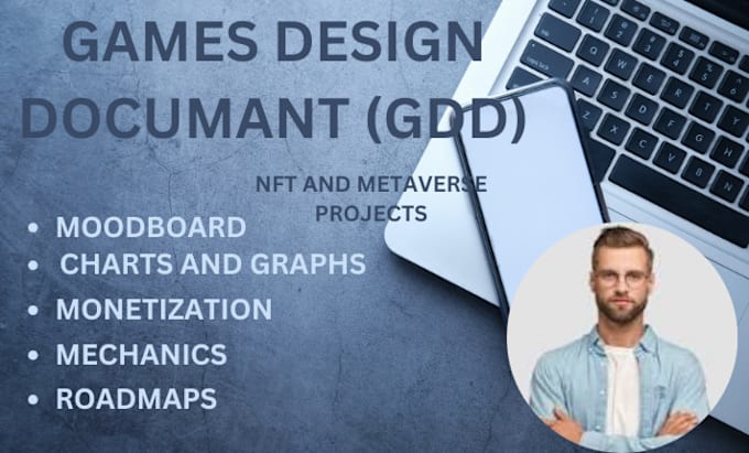 Gig Preview - Create a professional game design document, gdd, game design, gameplay, concept