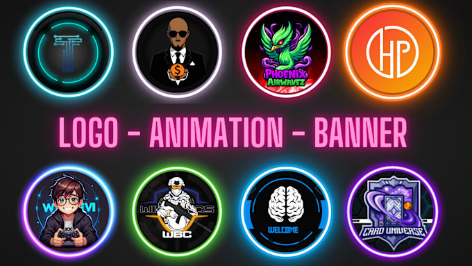 Gig Preview - Professionally create or animate discord logo and banners