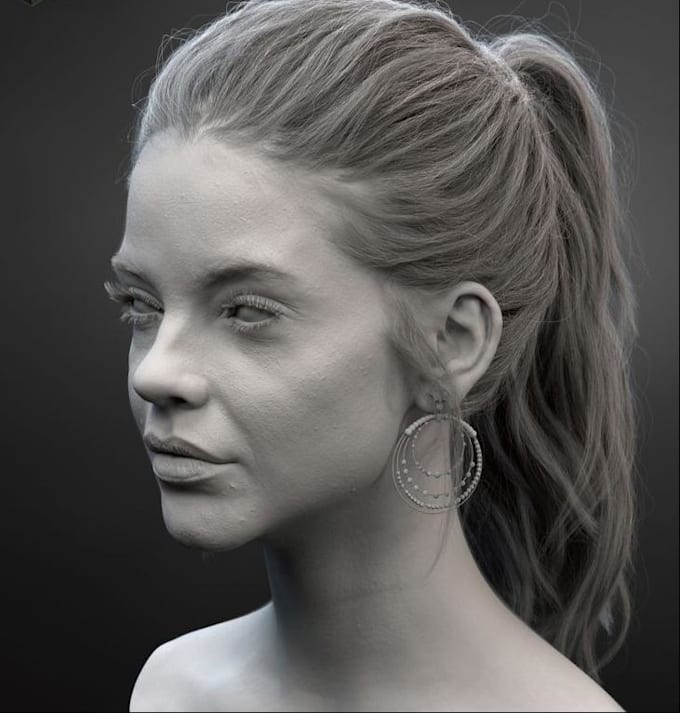 Gig Preview - Create realistic 3d hair model, xgen, groom hair, unreal engine, texture