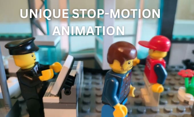 Gig Preview - Create a professional custom lego stop motion animated