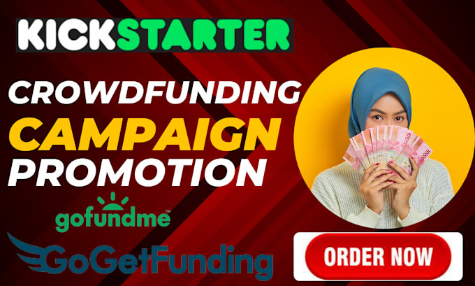 Bestseller - advertise and promote kickstarter, indiegogo, gofundme crowdfunding campaign