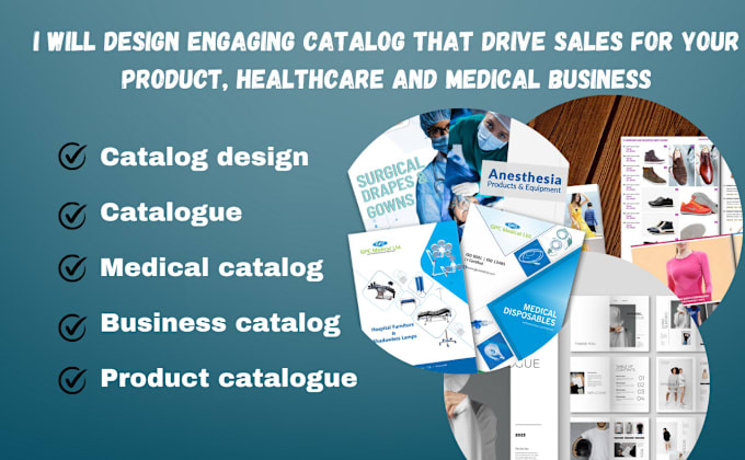 Bestseller - design engaging catalog that drive sales for your product and medical business