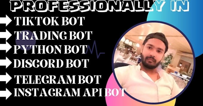 Gig Preview - Develop automation bot, telegram forward bot, twitter api bot, youtube api bot