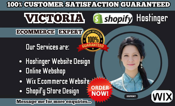 Bestseller - build fix webshop ecommerce website wix hostinger website design shopify store