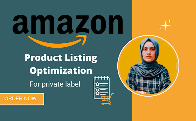 Gig Preview - Amazon product listings for private label, amazon fba SEO product listing for pl