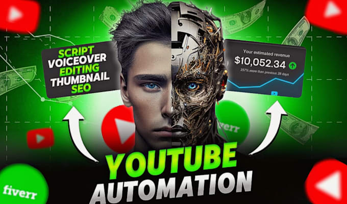 Gig Preview - Create cash cow youtube automation channel and cash cow faceless videos