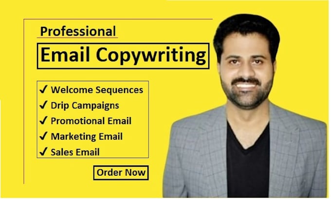 Gig Preview - Write persuasive sales email copy and sequence copywriting