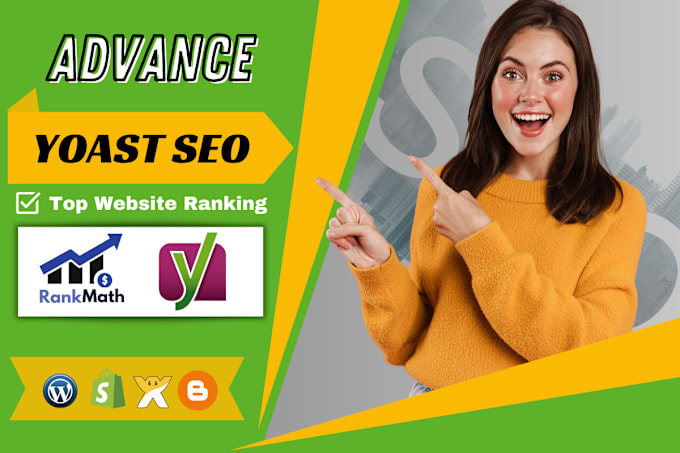 Gig Preview - Do wp yoast onpage SEO,increase web score rank math,ahrefs score above 90