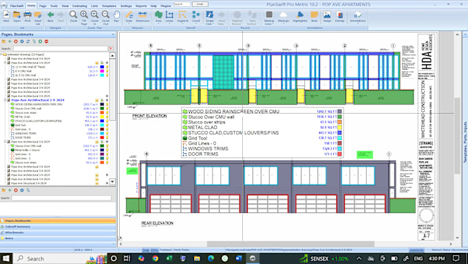 Gig Preview - Do lumber takeoff, wood framing estimates for residential,commercial buildings