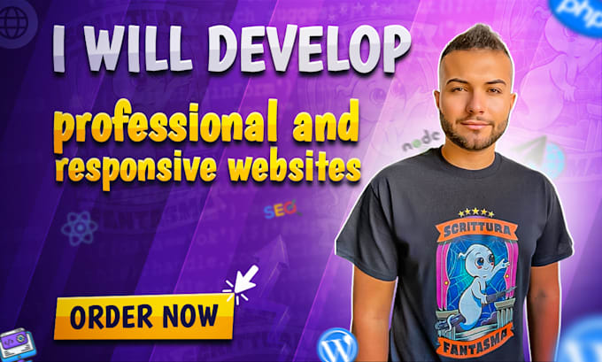 Gig Preview - Develop a professional and responsive websites