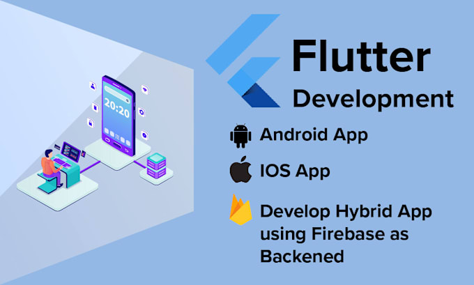 Bestseller - develop ios, android mobile app using flutter