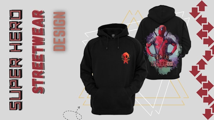 Gig Preview - Design you a unique hoodie and sweatshirt for you in 10 hours