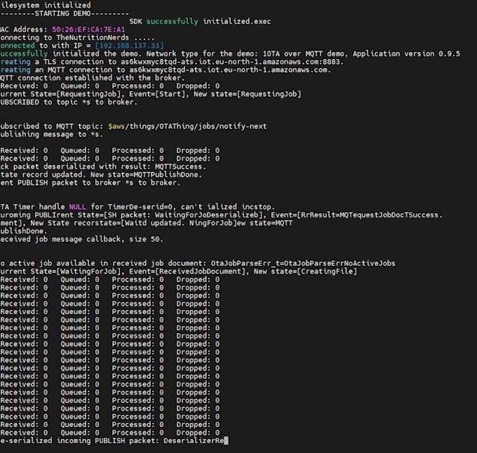 Gig Preview - Implement ota firmware update for stm32, esp32 and nxp rt1170 devices