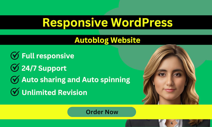 Gig Preview - Create automated news website autoblog, wordpress news auto blog