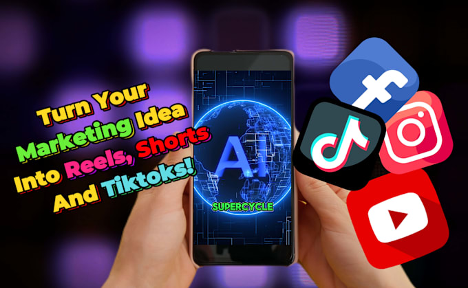 Gig Preview - Create tiktok, ig reels, yt shorts viral marketing video in 24hrs