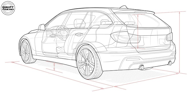 Gig Preview - Draw detailed vector line art and diagram illustrations