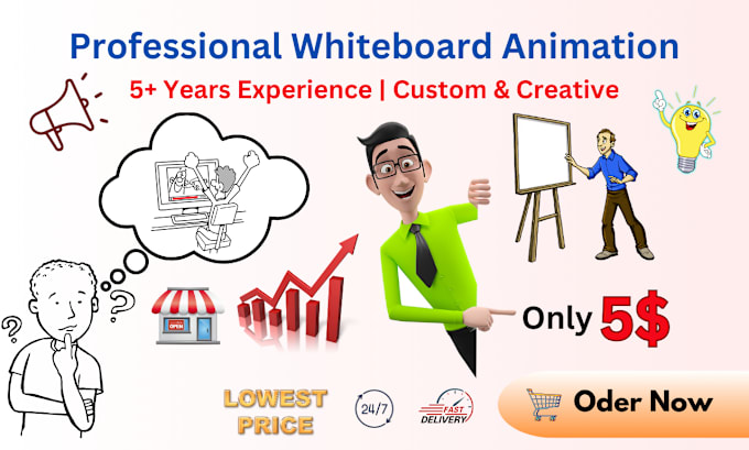 Bestseller - create a whiteboard animation explainer video