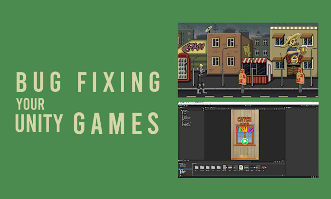 Gig Preview - Fix bug in your 2d unity game