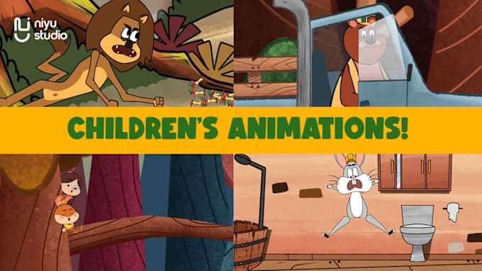 Gig Preview - Create amazing 2d cartoon animation video