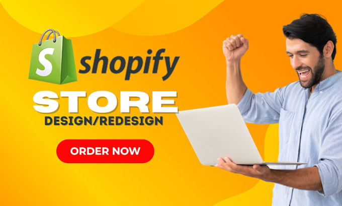 Gig Preview - Design, redesign shopify store, shopify website , shoipfy dropshipping store