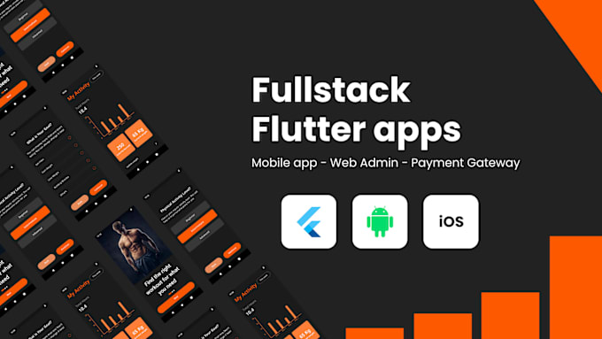 Gig Preview - Do flutter mobile app development for android and ios