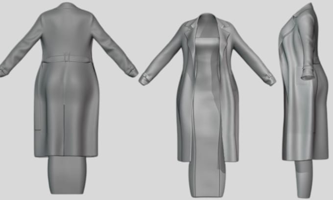 Gig Preview - Make 3d clothing design,3d fashion garment,3d secondlife outfit rigging vrchat