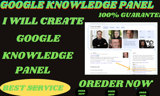 Bestseller - do standard and approved go0gle knowledge panel for any category