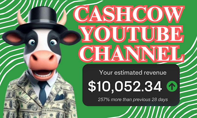 Bestseller - create youtube automation channel or cashcow videos and monetization