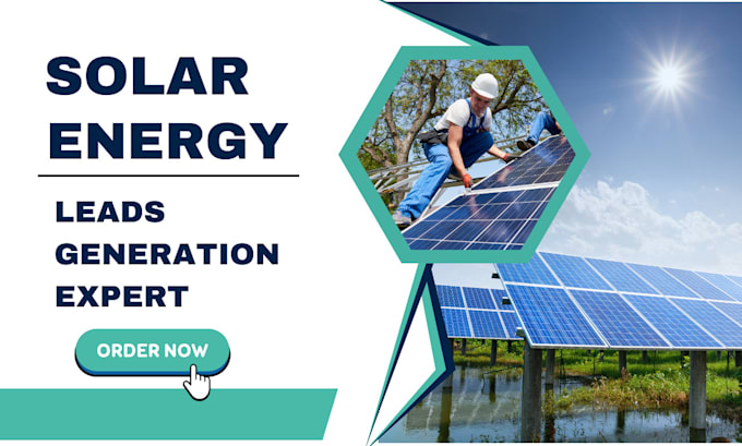 Gig Preview - Generate highly converting solar lead solar panel solar energy landing page