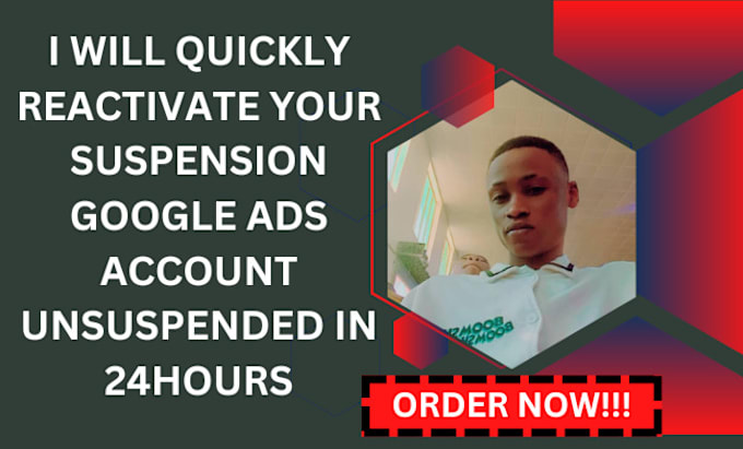 Gig Preview - Quickly reactivate your suspension google ads account, unsuspended in 24hours