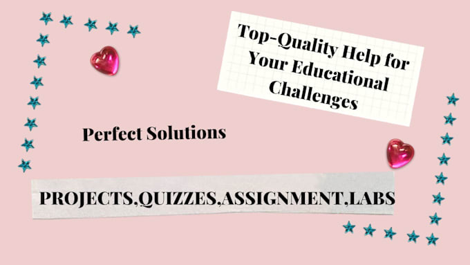 Gig Preview - Expert solutions for quizzes, assignments, and educational problems