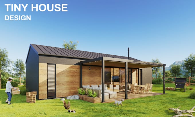 Gig Preview - Design a stylish and functional tiny house that suits your lifestyle