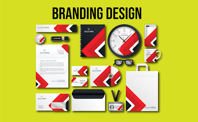 Gig Preview - Design company logo, brand identity design and branding kit