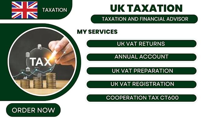 Bestseller - be UK accountant for UK company accounts, UK tax, vat, UK tax return, ct600