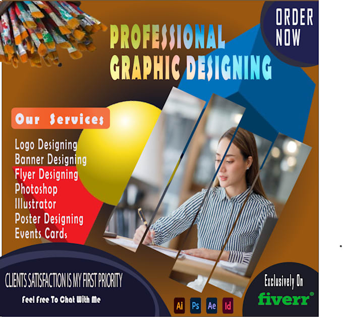 Bestseller - design gargeous poster, flyer, banner for your business or events