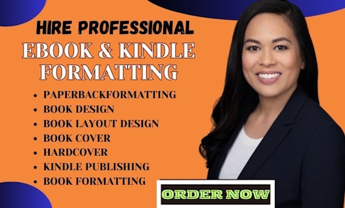 Gig Preview - Format, publish, promote your book on amazon and kindle KDP