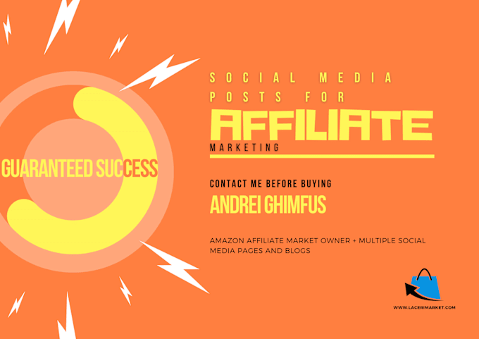 Gig Preview - Create affiliate marketing content for social media