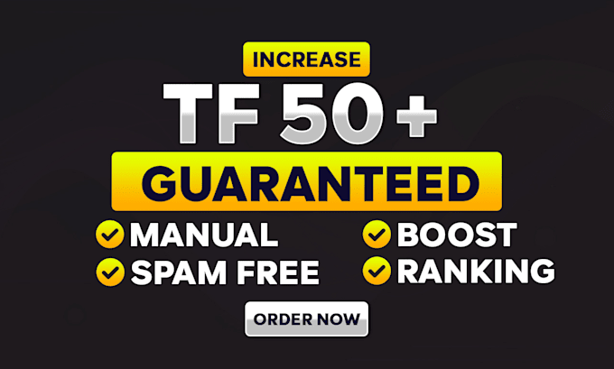 Gig Preview - Increase tf majestic trust flow 50 seo of your website