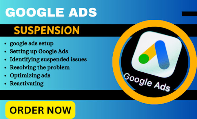 Gig Preview - Fix google ads suspension for all policies violation